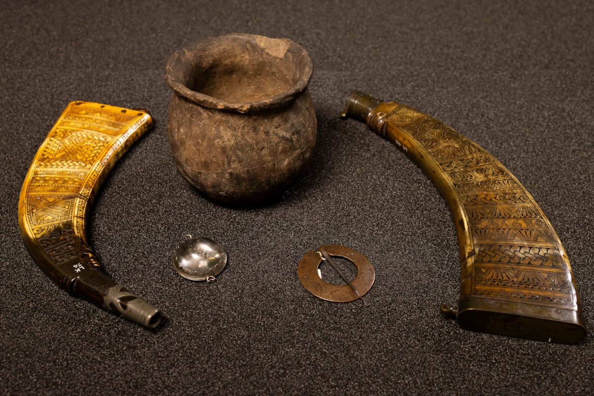 Objects from the collection of National Museums Scotland to be studied as part of new Gaelic language project, Tha Sgeul Ri Innse [credit Duncan McGlynn]-3