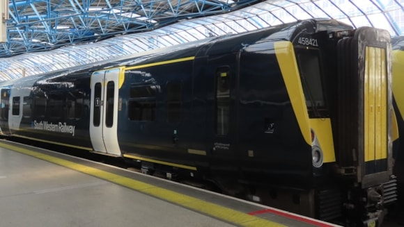 Refurbished Class 458 trains enter service on South Western Railway network