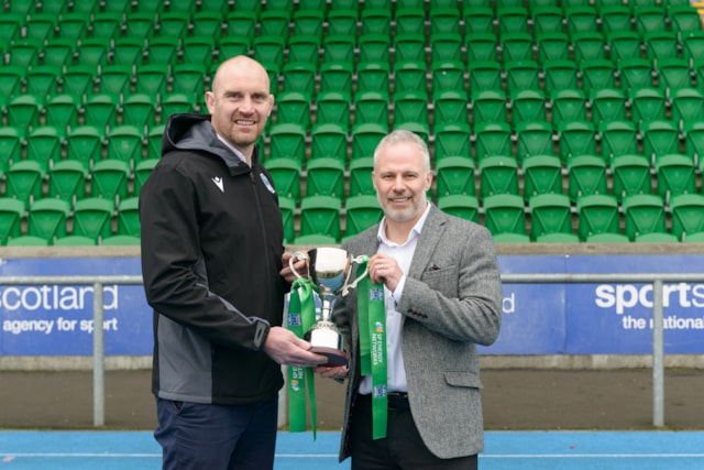 2. Al and Graham with the Championship Cup