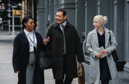 Pay Gap Man Woman Walking