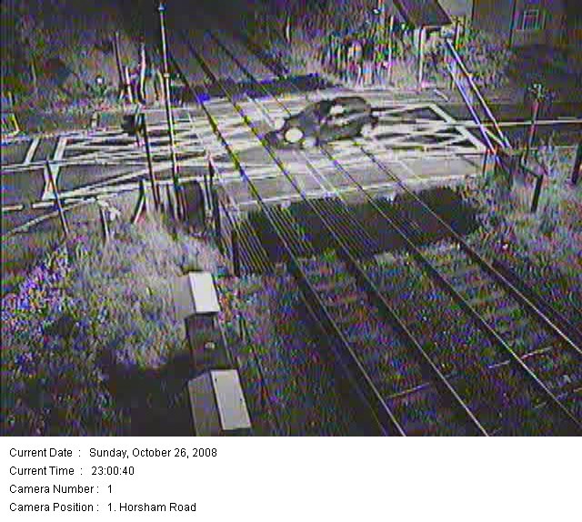 Level Crossing Prosecution - Horsham Road, Crawley - Oct 08c