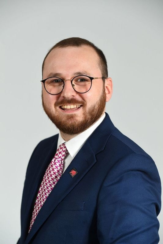 Jack Sargeant MS Minister for Culture, Skills and Social Partnership (Portrait)