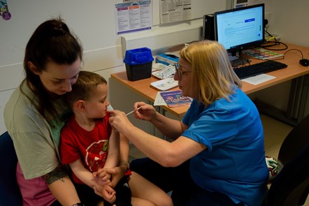 Image - Boy Getting Vaccinated - Covid-19 Vaccine - 6 months to 4 years - June 2023