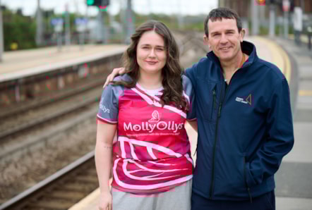 Dan and Grace Ashwell at Wolverhampton station 3