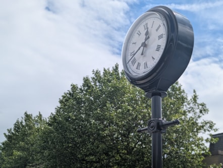 The new clock