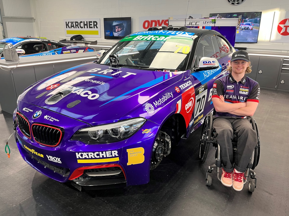 Motability Scheme and Team BRIT Partnership Noah Cosby: Noah Cosby Team BRIT Driver