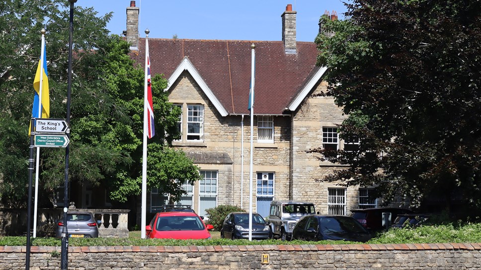 West Oxfordshire District Council offices in Witney