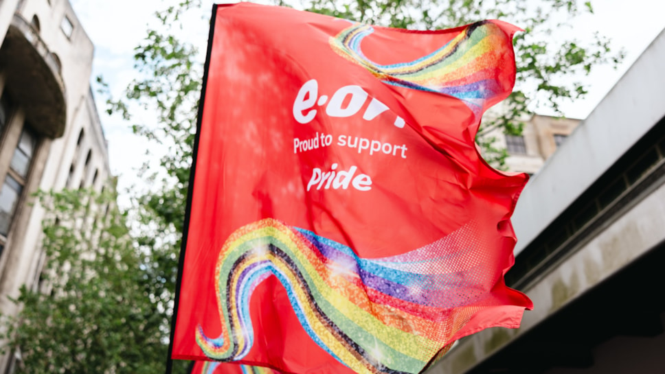 E.ON supporting Pride