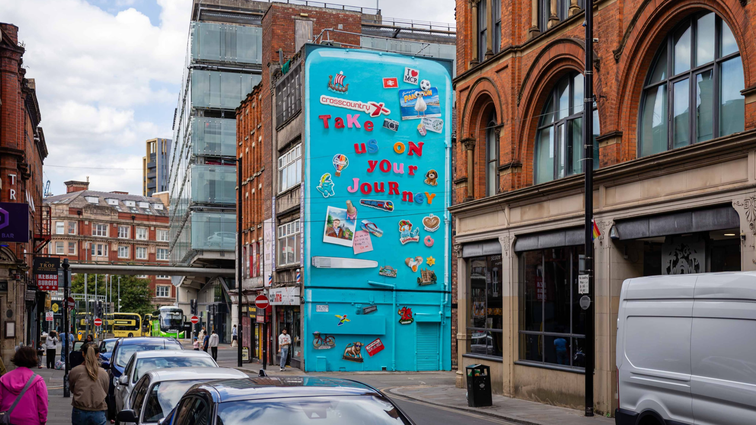 CrossCountry Manchester mural - hero image