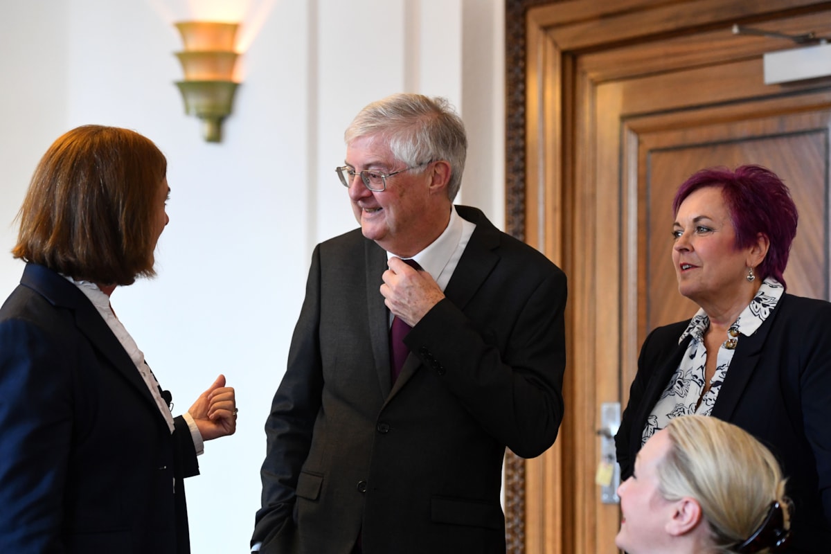 First Minister Eluned Morgan - New Welsh Government Cabinet - 11.09.24-8