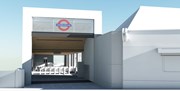 TfL Image - Leyton Station (Visualisation of new Station Building): TfL Image - Leyton Station (Visualisation of new Station Building)