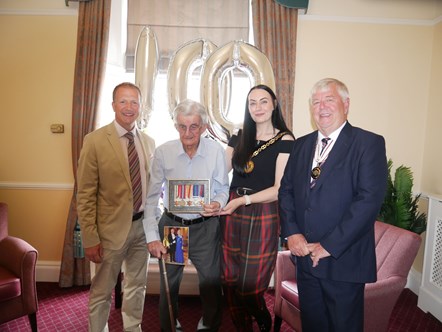 John Whitmill 100th birthday 6.6.23