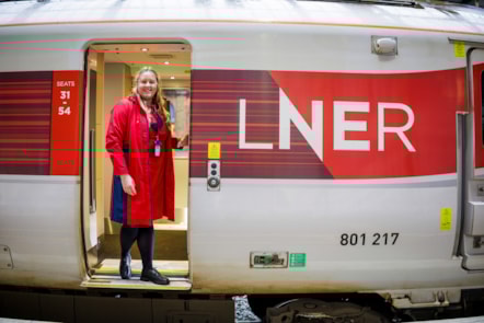 LNER Apprentice Train Manager Laura Copley