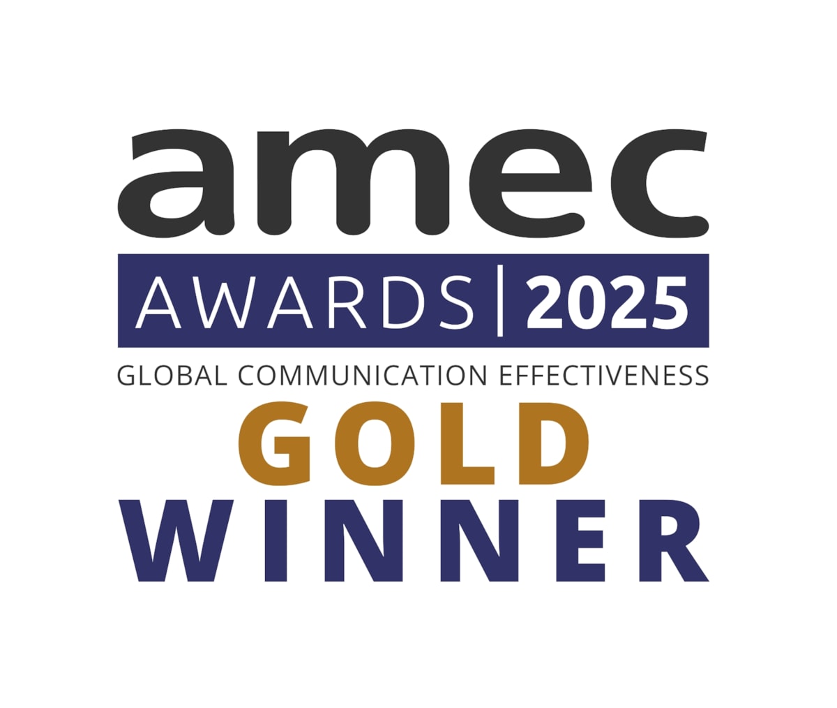 AMEC-Awards-2025 – Winner Gold