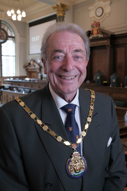 Lancashire County Council's new chairman, Councillor Keith Iddon-4