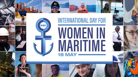 2025 International Day for Women in Maritime: An ocean of opportunities: IDWIM 2025 - banner EN