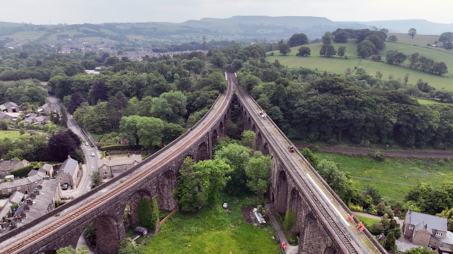 Picture perfect Peak District viaduct to get £7.5m renewal: Chapel Milton viaducts June 2025