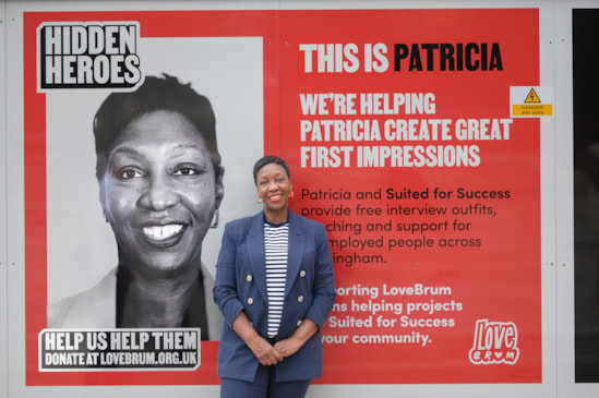 Hidden Hero Patricia from Suited for Success