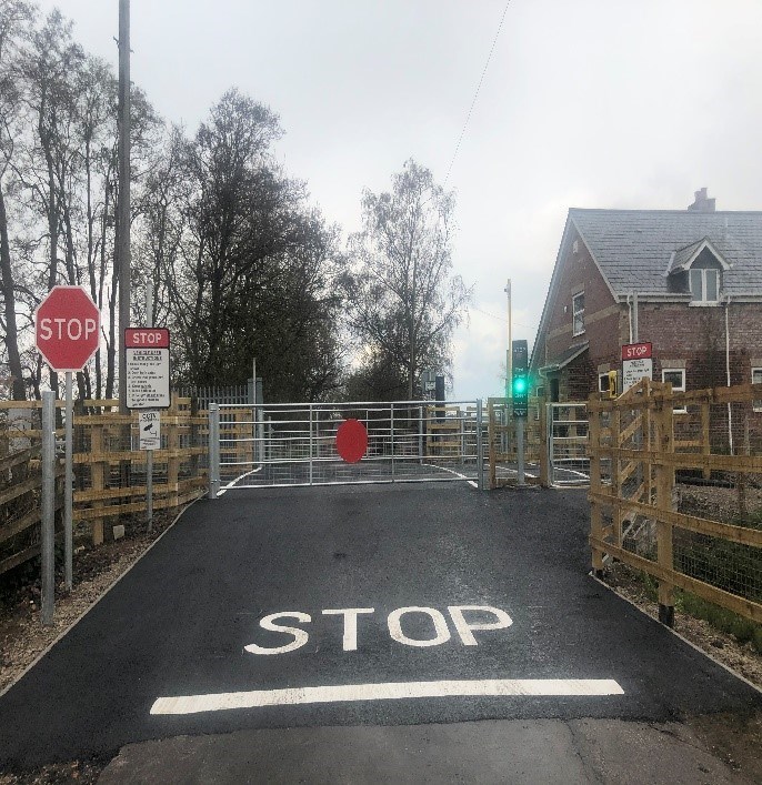 New safety equipment given the green light at ten level crossings across Anglia: Worlingham Crossing 2