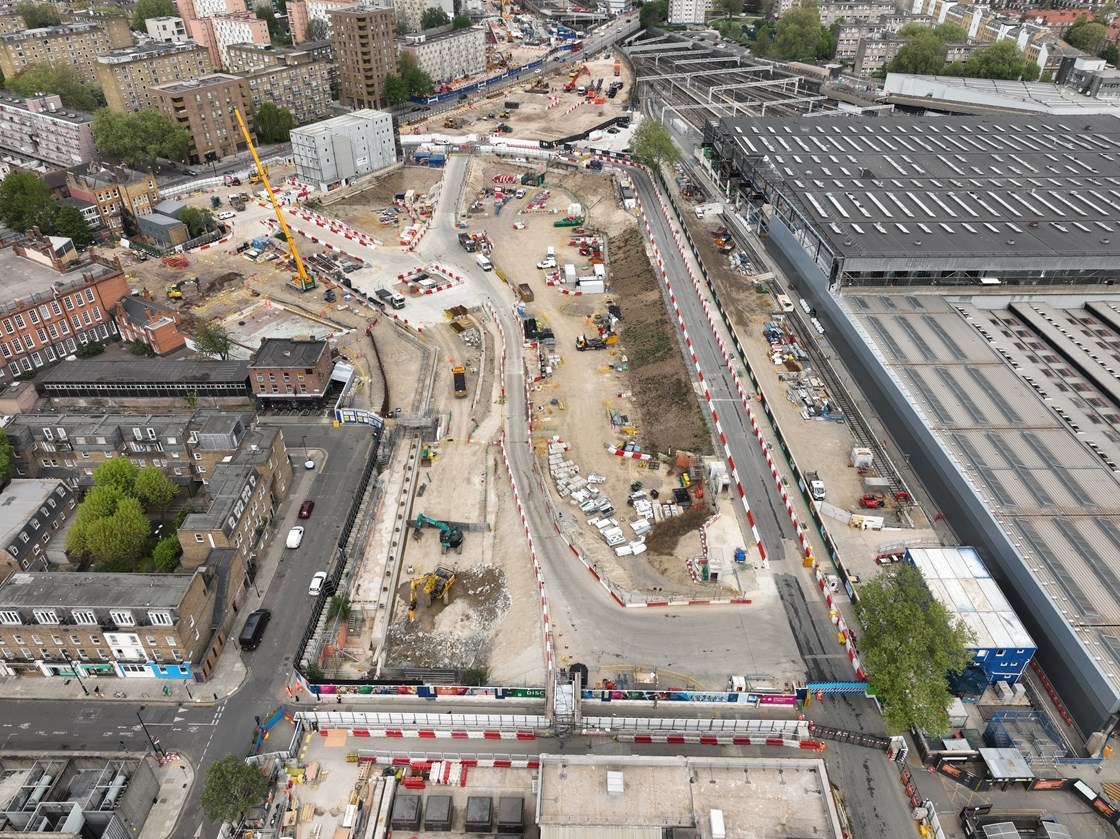 Leon is part of the team helping to construct the new HS2 station at Euston 