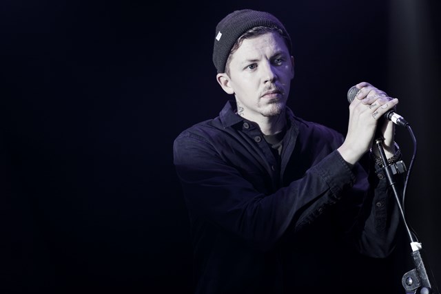 Professor Green supports Lose Your Headphones level crossing campaign