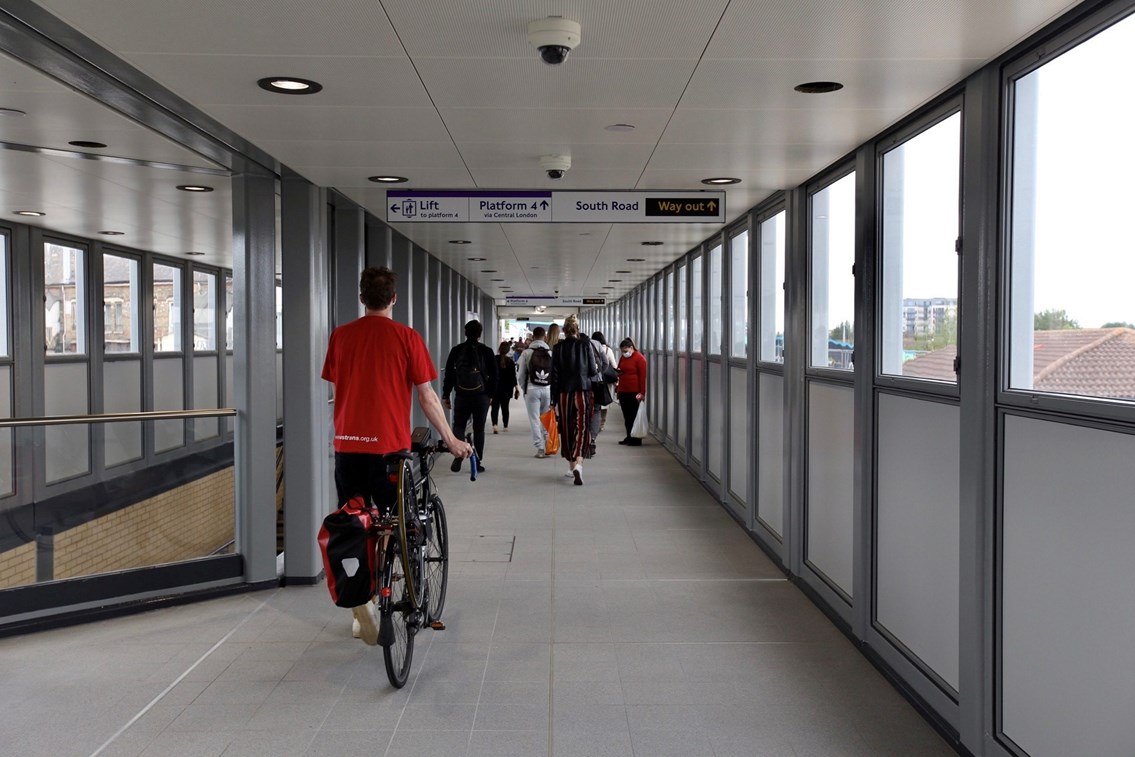 Southall new footbridge