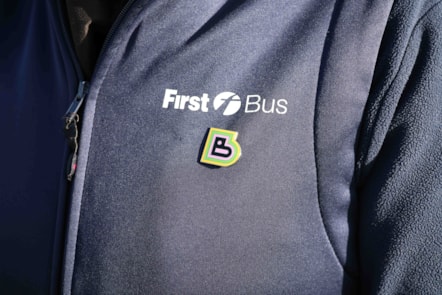 Driver uniform with BD2025 badge