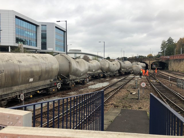 Sheffield freight train derailment will mean changes to services over the coming days: Freight train derailment in Sheffield