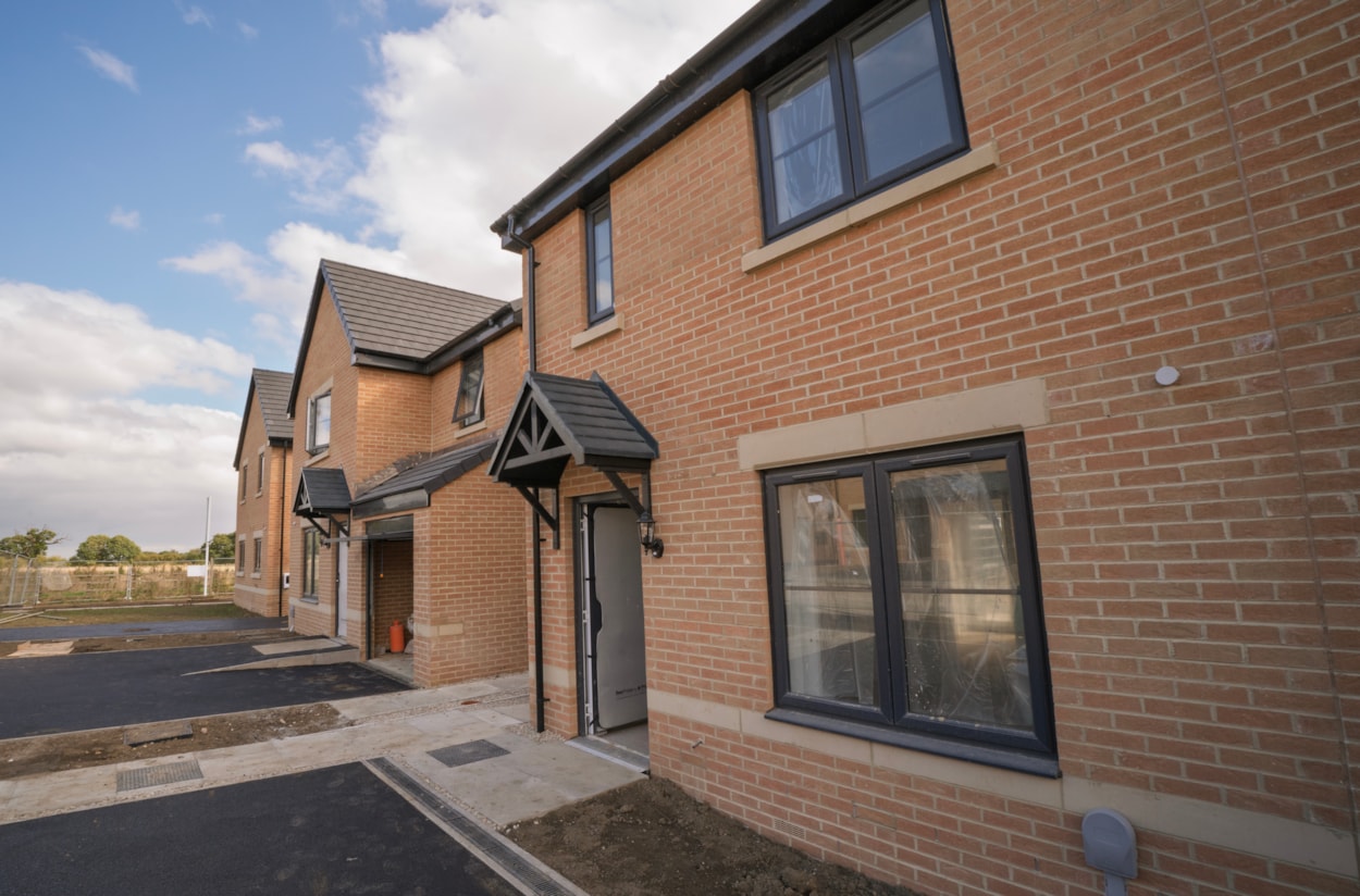 CHGP Morwick Green 2: Homes at the Morwick Green housing development in Leeds.