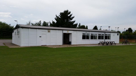 Stockton FC & CC clubhouse, which will soon be extended thanks to HS2 CEF Funds