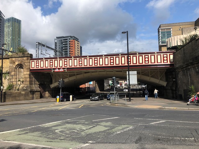 Great Ducie Street bridge refurbishment