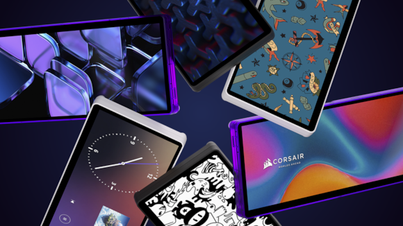 14,5-calowy ekran dotykowy LCD XENEON EDGE jest teraz dostępny w kolorach Atomic Purple i biały: XENEON EDGE Purple White PR Image01