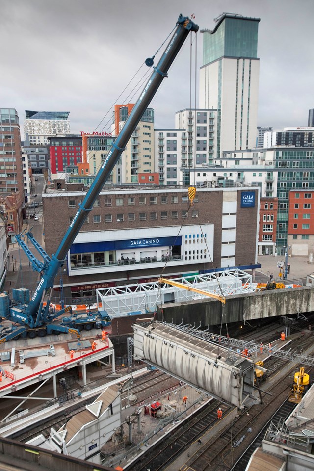 Birmingham New Street works over Christmas