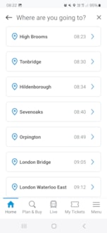 3. Confirm destination station: 3. Confirm destination station