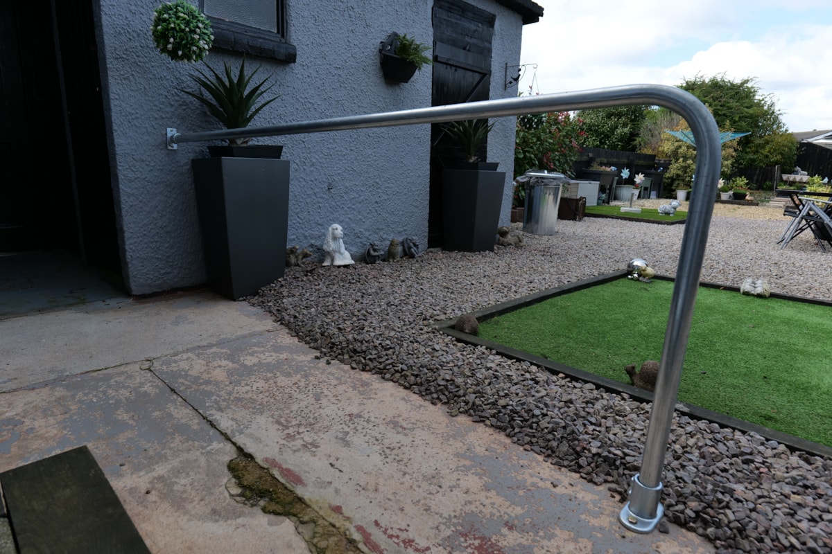 Handrail installed by Care & Repair-2