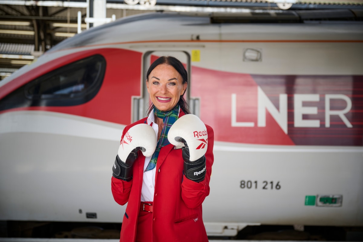 LNER Host Jackie Gordine