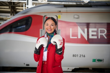 LNER Host Jackie Gordine