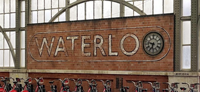 Waterloo station mural 2