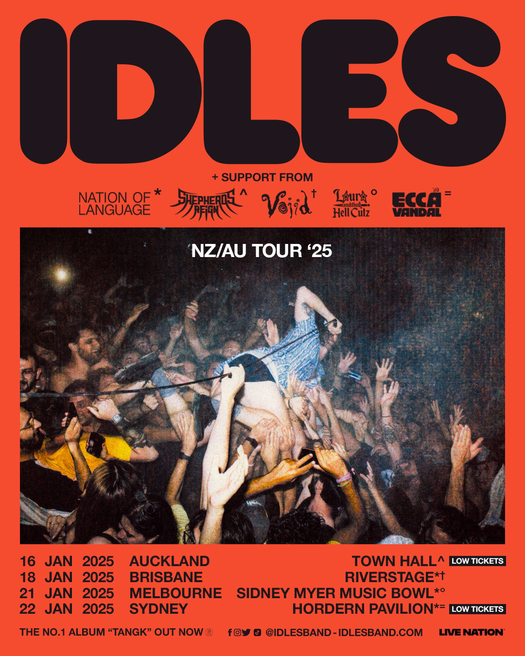 IDLES aunz 1080x1350