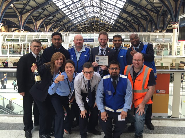 London Liverpool Street Network Rail station team