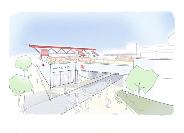 Moor Street Station Northern entrance