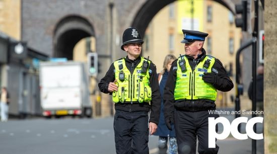 Re-Issue: Wiltshire remains one of the safest counties despite rise in recorded crime: 550 x 306 pxls WLC ONS April 2026