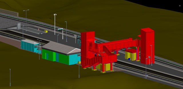 Network Rail prepares for crucial phase in project to improve access at Cadoxton station: CADOXTON 8