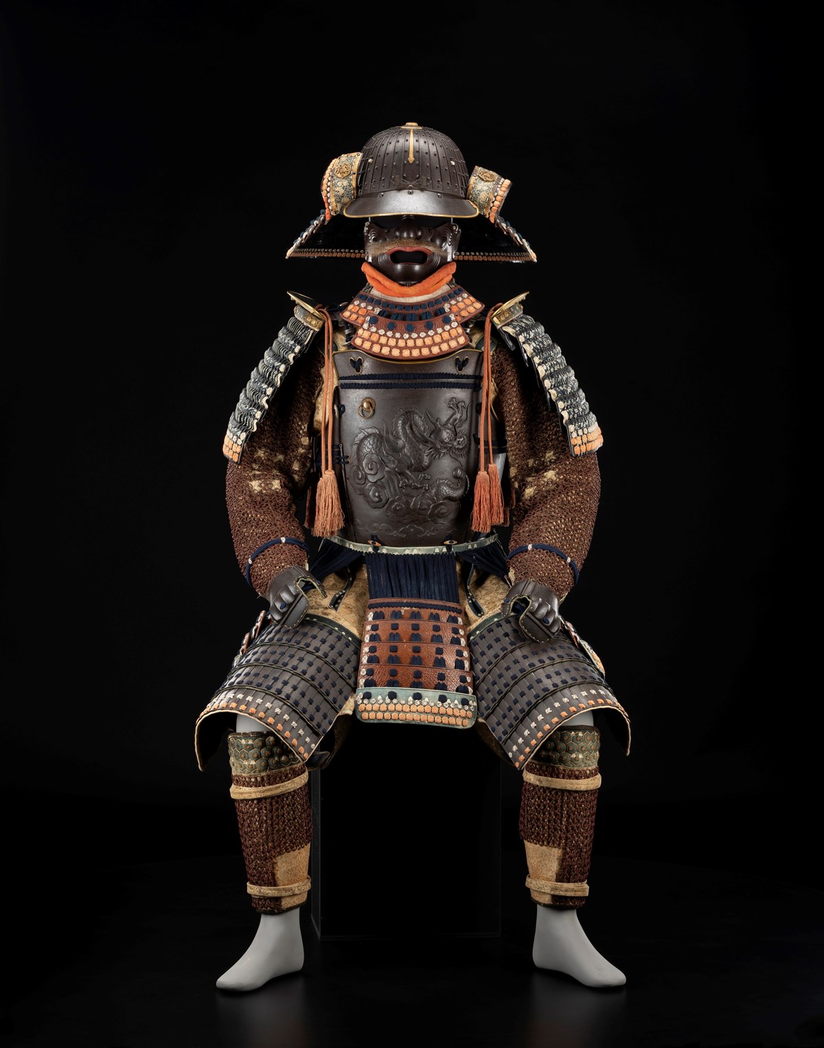 19th century samurai armour. © National Museums Scotland