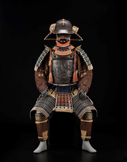 19th century samurai armour. © National Museums Scotland