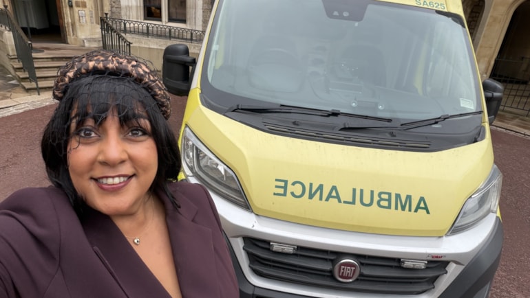 North East Ambulance Service employee Sandeep Wales awarded MBE for services to supporting ethnically diverse ambulance staff