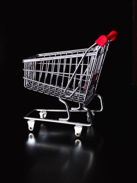 Mini shopping trolley