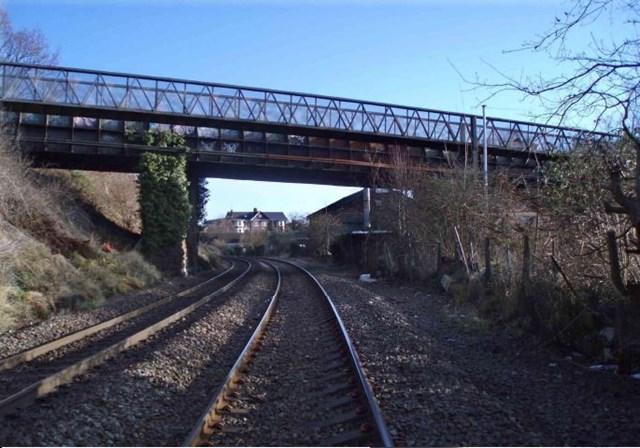Lodge Road Bridge-Footbridge Side