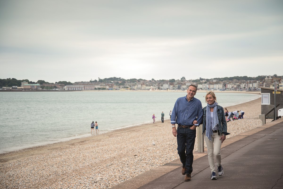 Beach Walks at Weymouth Bay