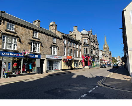 Forres high street